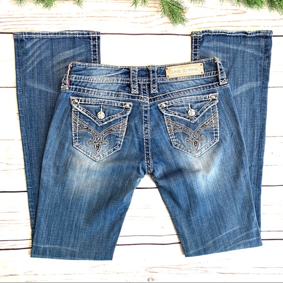 🚫SOLD!👖|•ROCK REVIVAL•| 29XL ‘Jamie’ Easy Boot👖 - Picture 5 of 8
